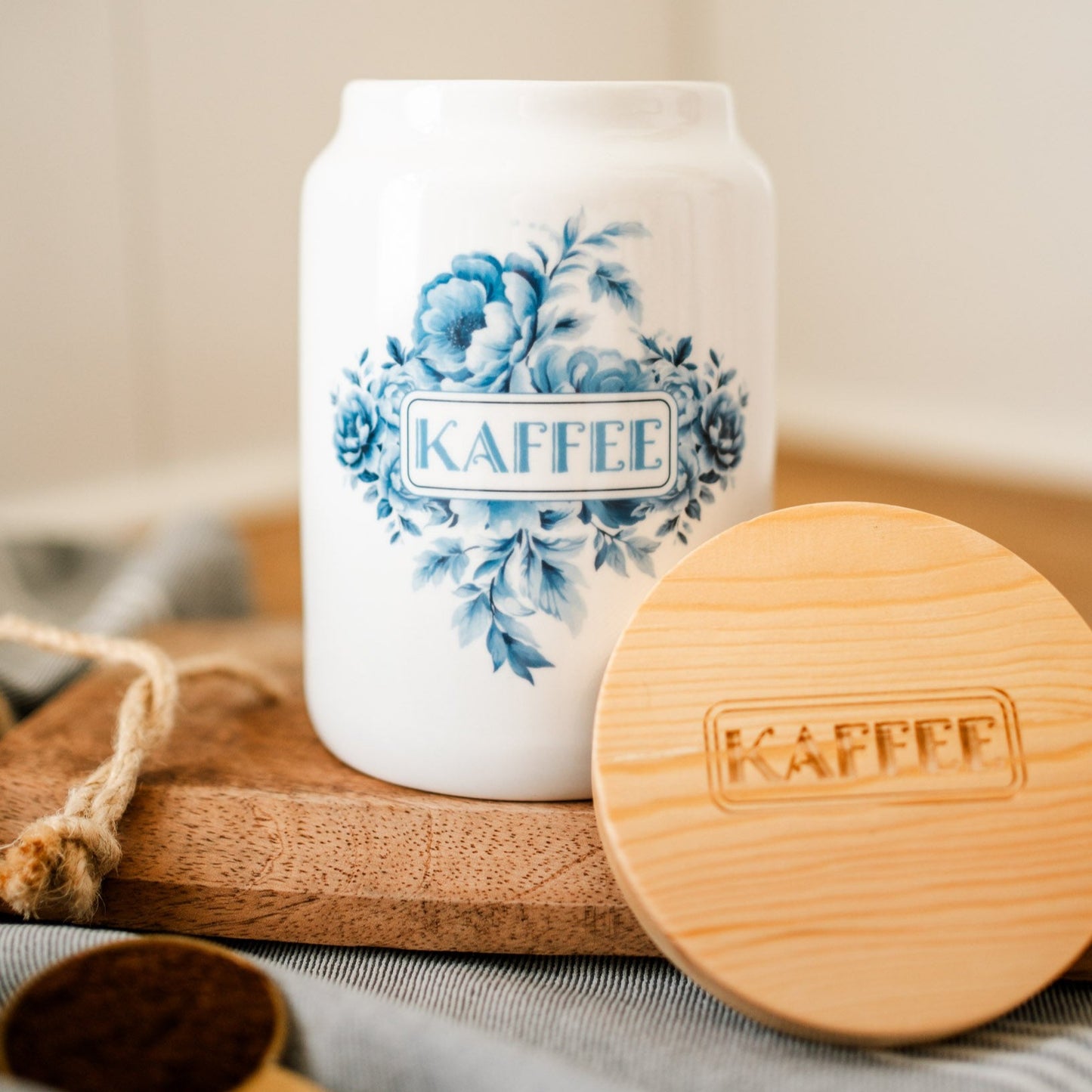 Keksdose "Zucker" "Kaffee" "Müsli" im Vintage Stil