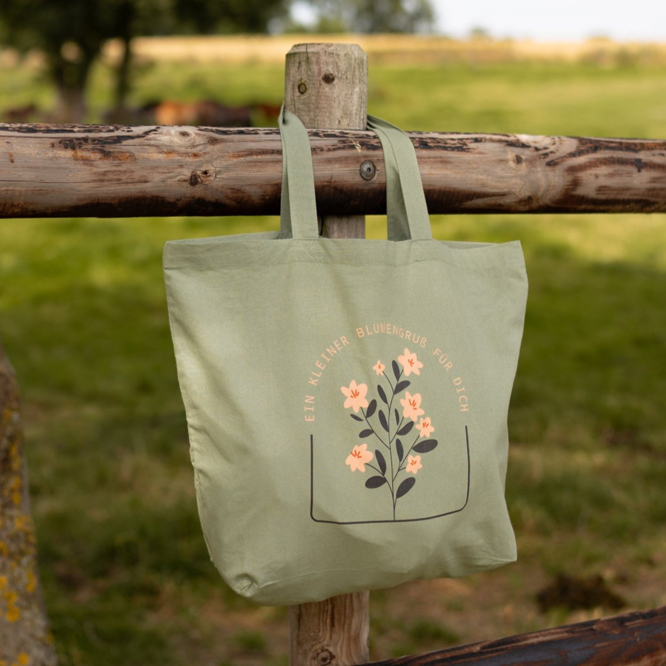 Tasche - Ein kleiner Blumengruß