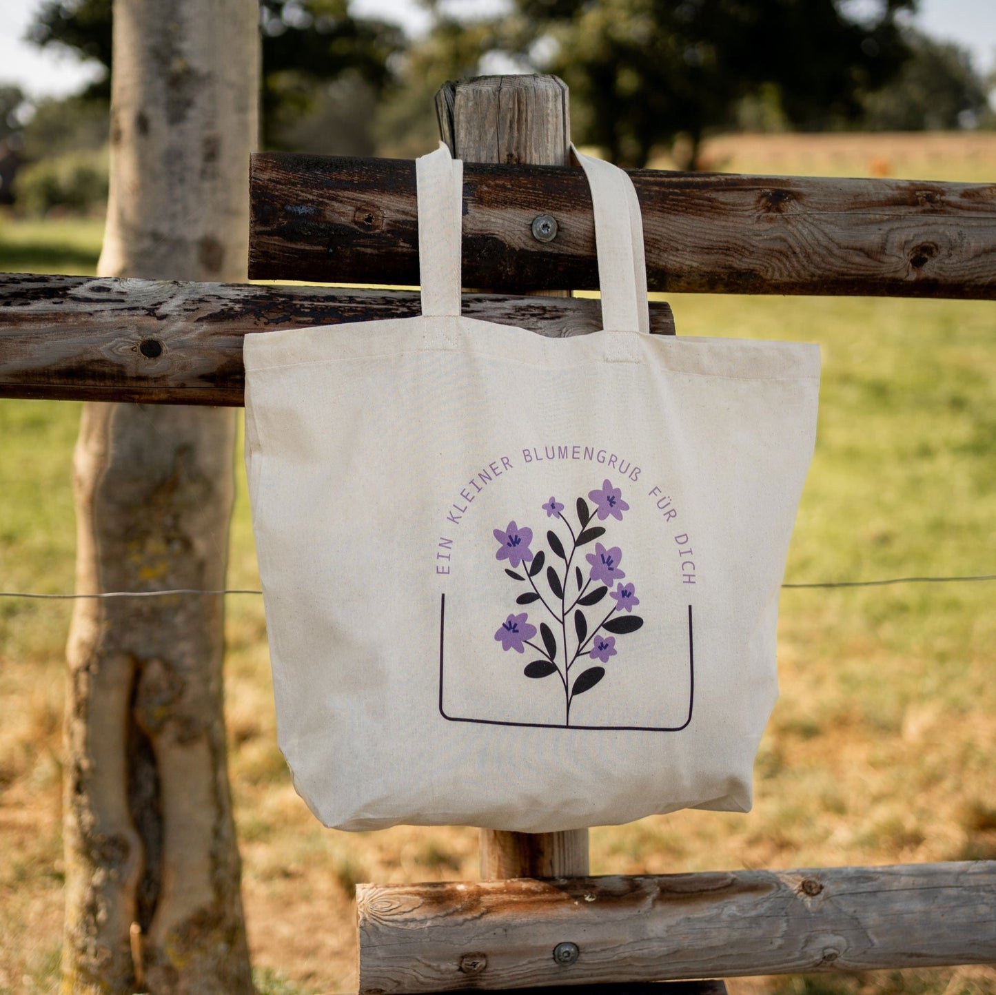Tasche - Ein kleiner Blumengruß