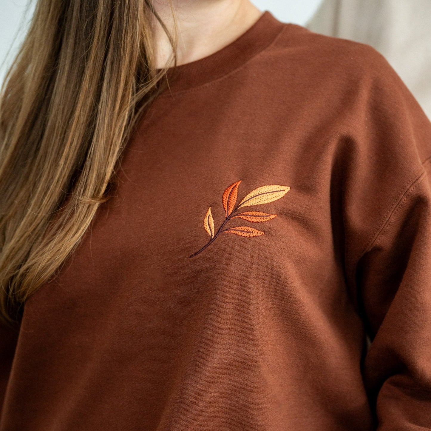Sweatshirt Blätterzweige