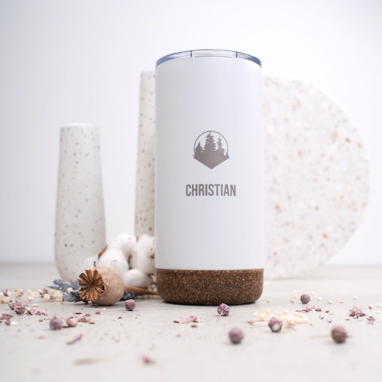 Großer Edelstahl Thermobecher "Eisenwald"