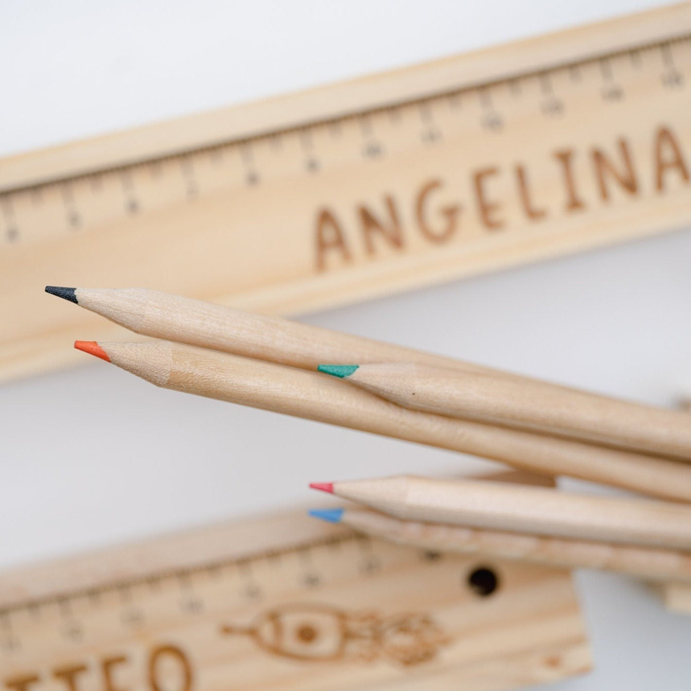 Stiftbox aus Holz mit Wunschgravur