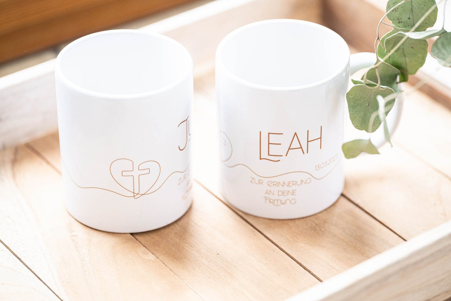 Keramik Tasse zur Firmung/Konfirmation