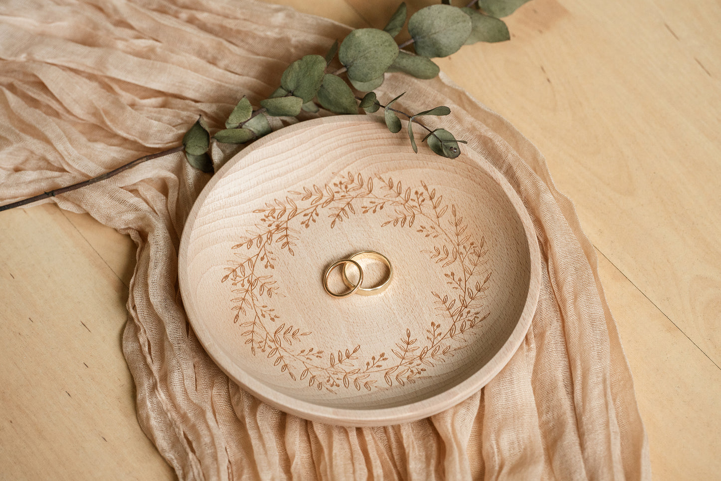 Ringschälchen aus Holz