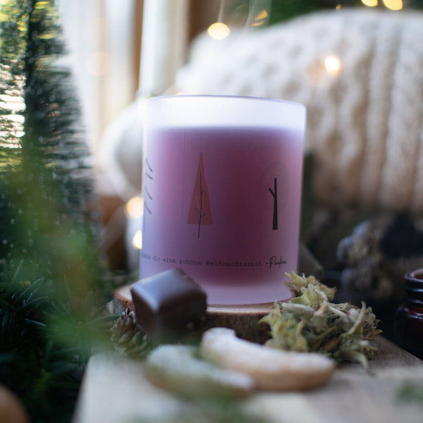 Glühwein Tasse "Eisenwald Bäume" mit Wunschname