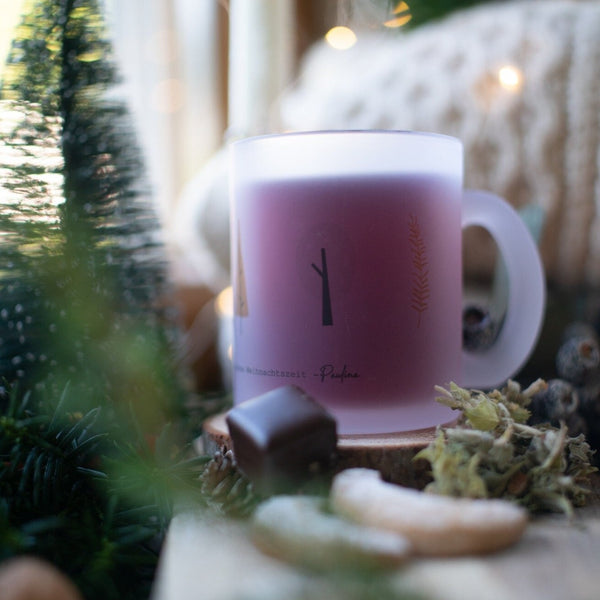 Glühwein Tasse "Eisenwald Bäume" mit Wunschname