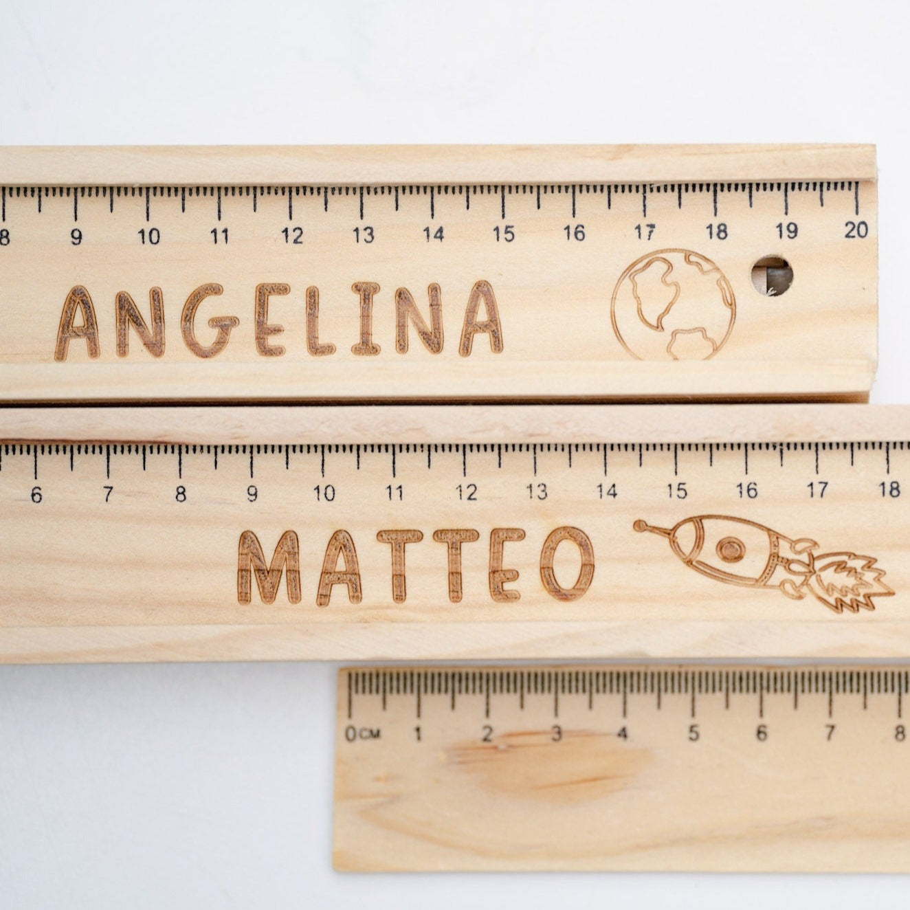 Stiftbox aus Holz mit Wunschgravur