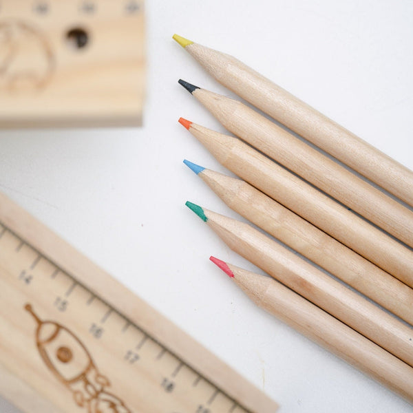 Stiftbox aus Holz mit Wunschgravur