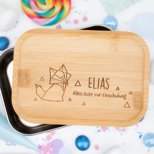 Brotdose Geburtstag "Fuchs"