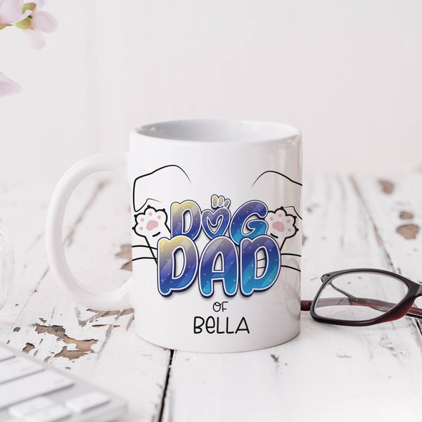 Keramiktasse "Cat-Mom/-Dad" "Dog-Mom/-Dad" mit Wunschname